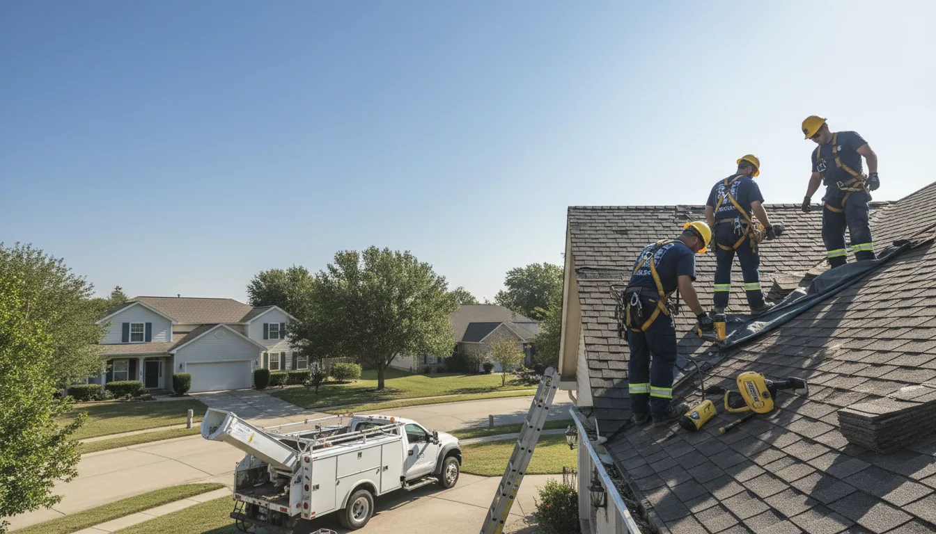 Historic Roof Emergency Repair in Burnham, PA